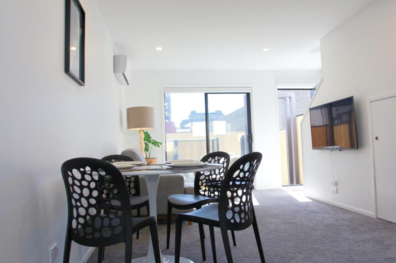 City Park Townhouse Christchurch Dış mekan fotoğraf